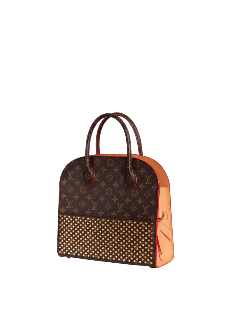 X CHRISTIAN LOUBOUTIN MONOGRAM SHOPPER TOTE