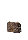 MEDIUM VELVET LEOPARD CARO BAG