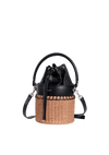 WICKER BAHIA BUCKET BAG