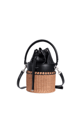 WICKER BAHIA BUCKET BAG