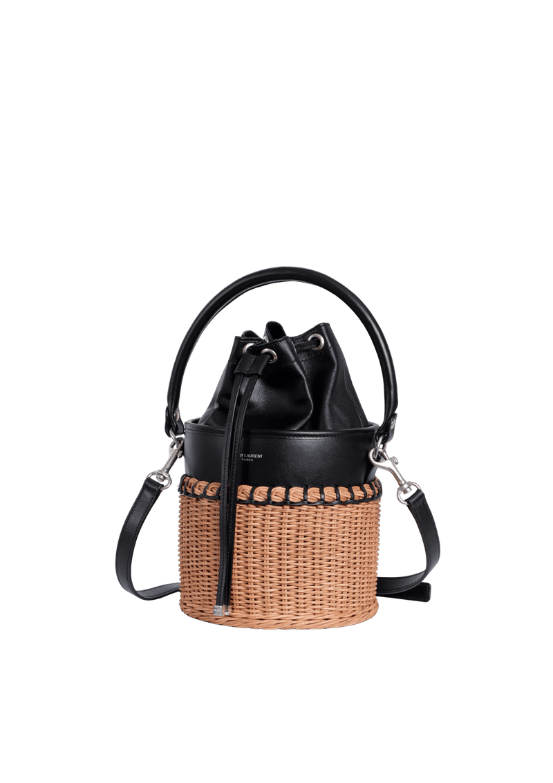 WICKER BAHIA BUCKET BAG