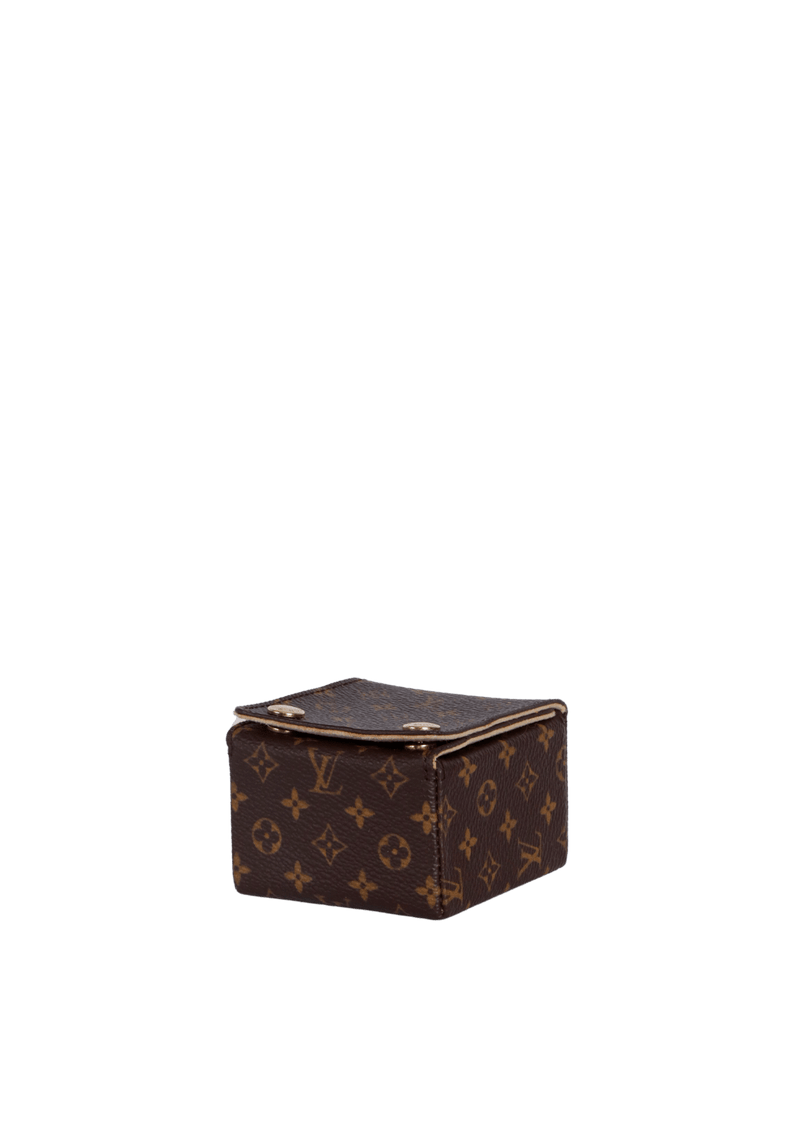 MONOGRAM FOLDING JEWELRY CASE