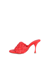 FABRIC WEAVE SANDALS 40