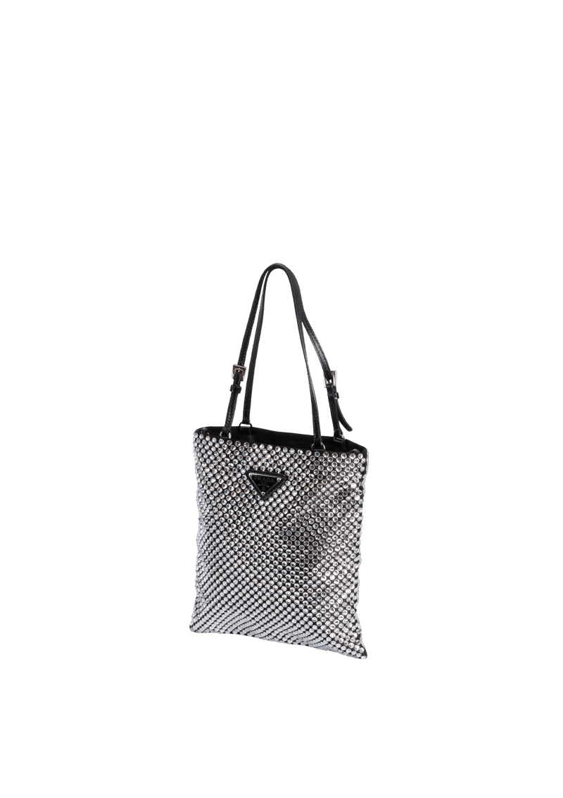 CRYSTAL MINI BAG WITH CHAIN