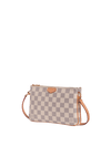DAMIER AZUR DOUBLE ZIP POCHETTE