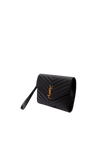 CASSANDRE MATELASSÉ FLAP POUCH