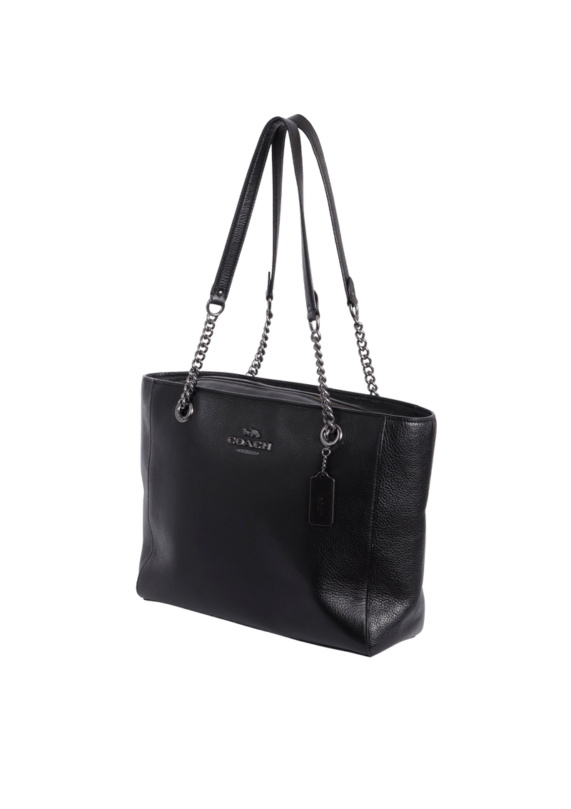 LEATHER TOTE BAG