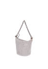 GIA ALLOVER CRYSTAL ZIP BAG