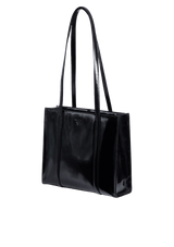 PATENT LEATHER TOTE BAG