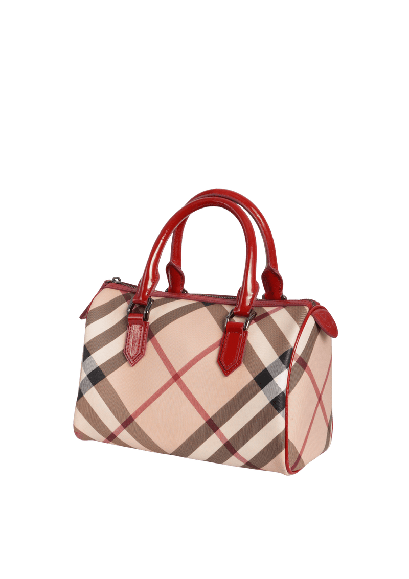 NOVA CHECK BOSTON BAG