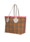 REVERSIBLE HOUSE CHECK TOTE