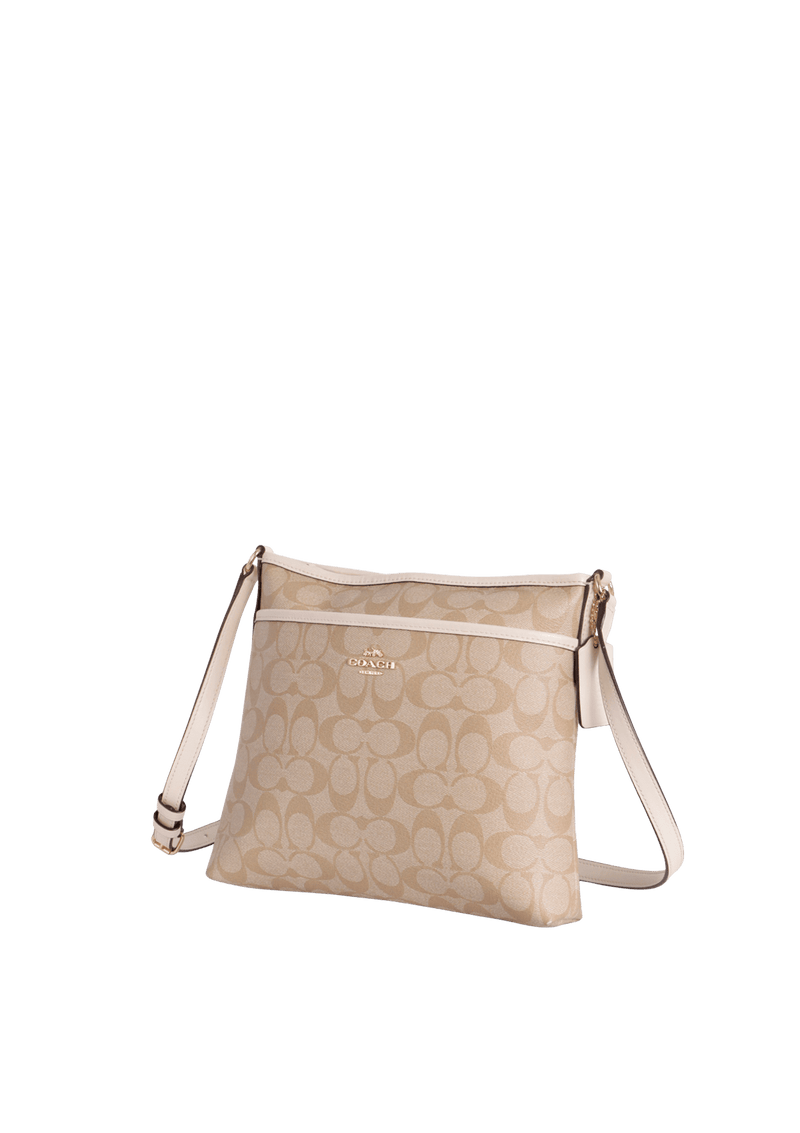 FILE CROSSBODY SIGNATURE BAG