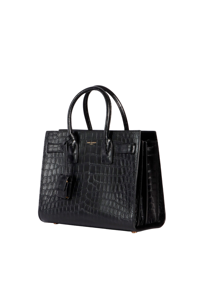 SAC DE JOUR BABY CROCODILE EMBOSSED