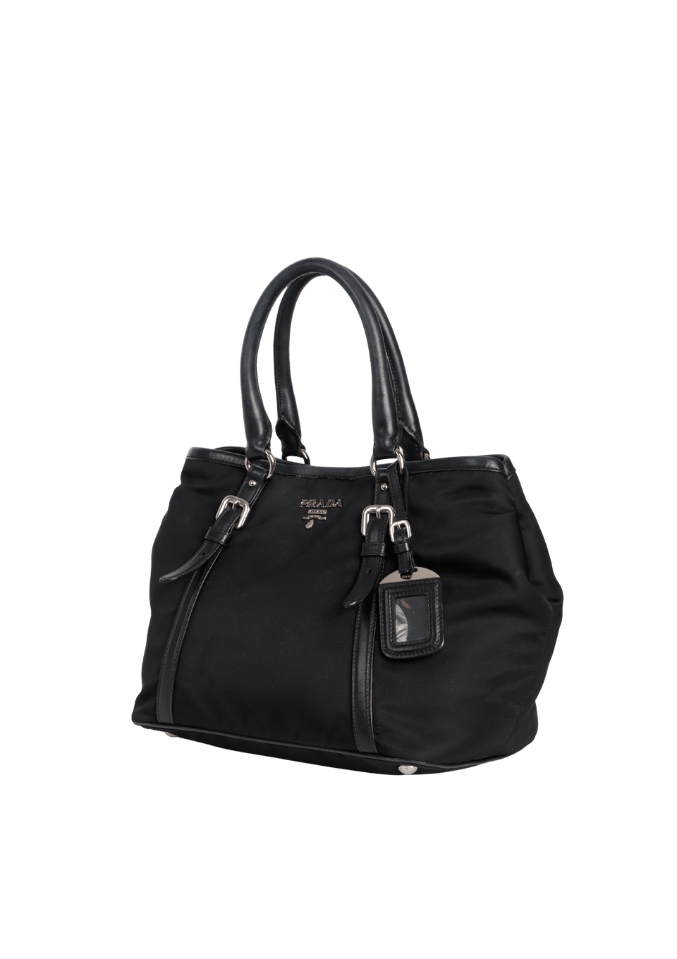 BOLSA PRADA TESSUTO NYLON SOFT CALF TOTE PRETO ORIGINAL – Gringa