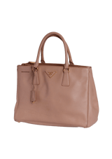 LARGE SAFFIANO LUX DOUBLE ZIP GALLERIA