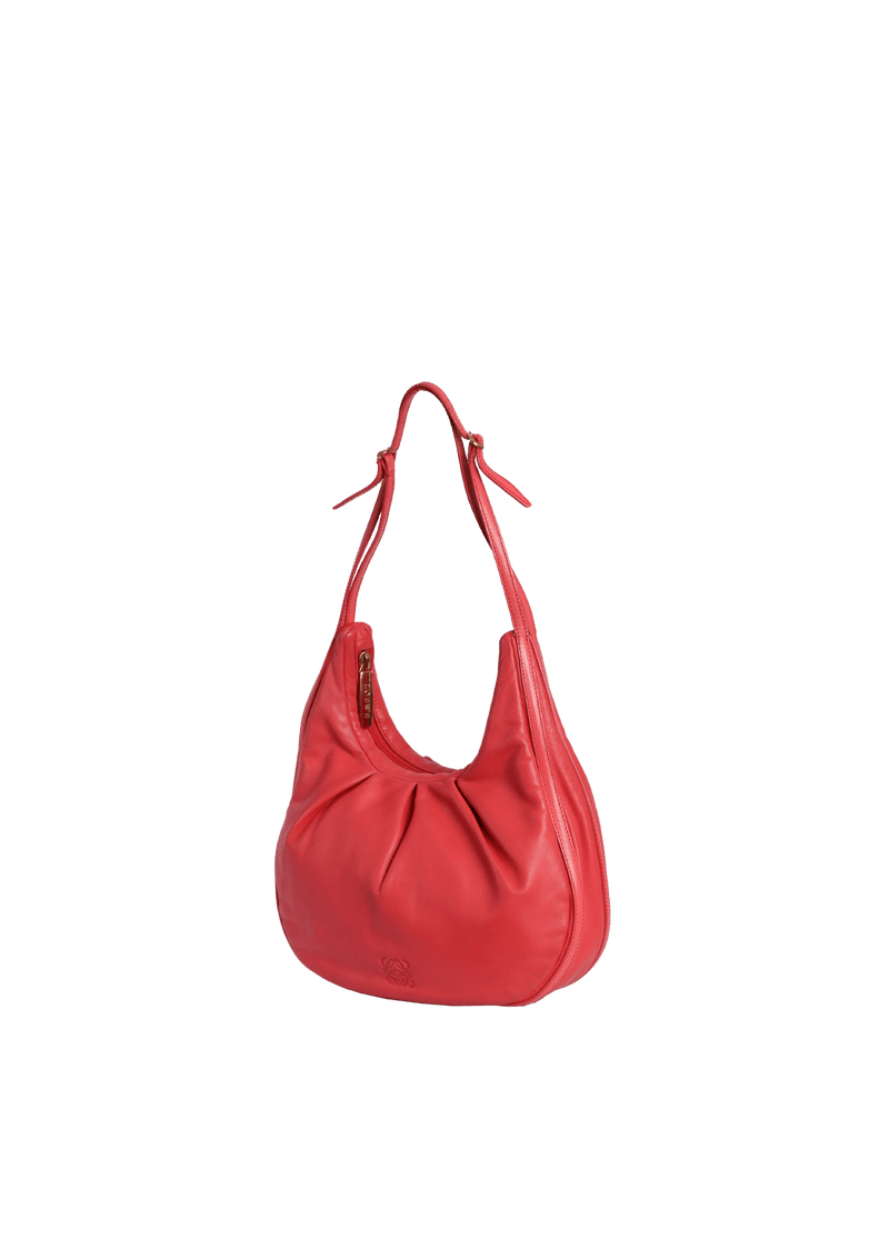 LEATHER HOBO BAG