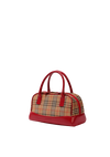 HOUSE CHECK CANVAS PATTERN BAG