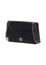 MAXI CLASSIC DOUBLE FLAP LAMBSKIN