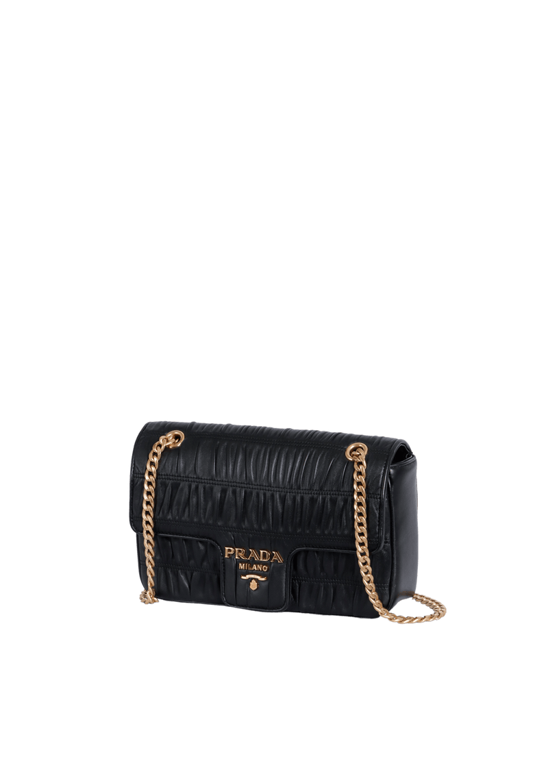 NAPPA GAUFRE SHOULDER BAG