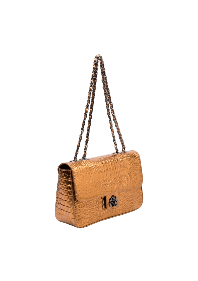 BOLSA ANNE JUMBO EM COURO NATURAL