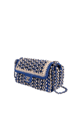 ACCORDION FANCY CROCHET FLAP BAG