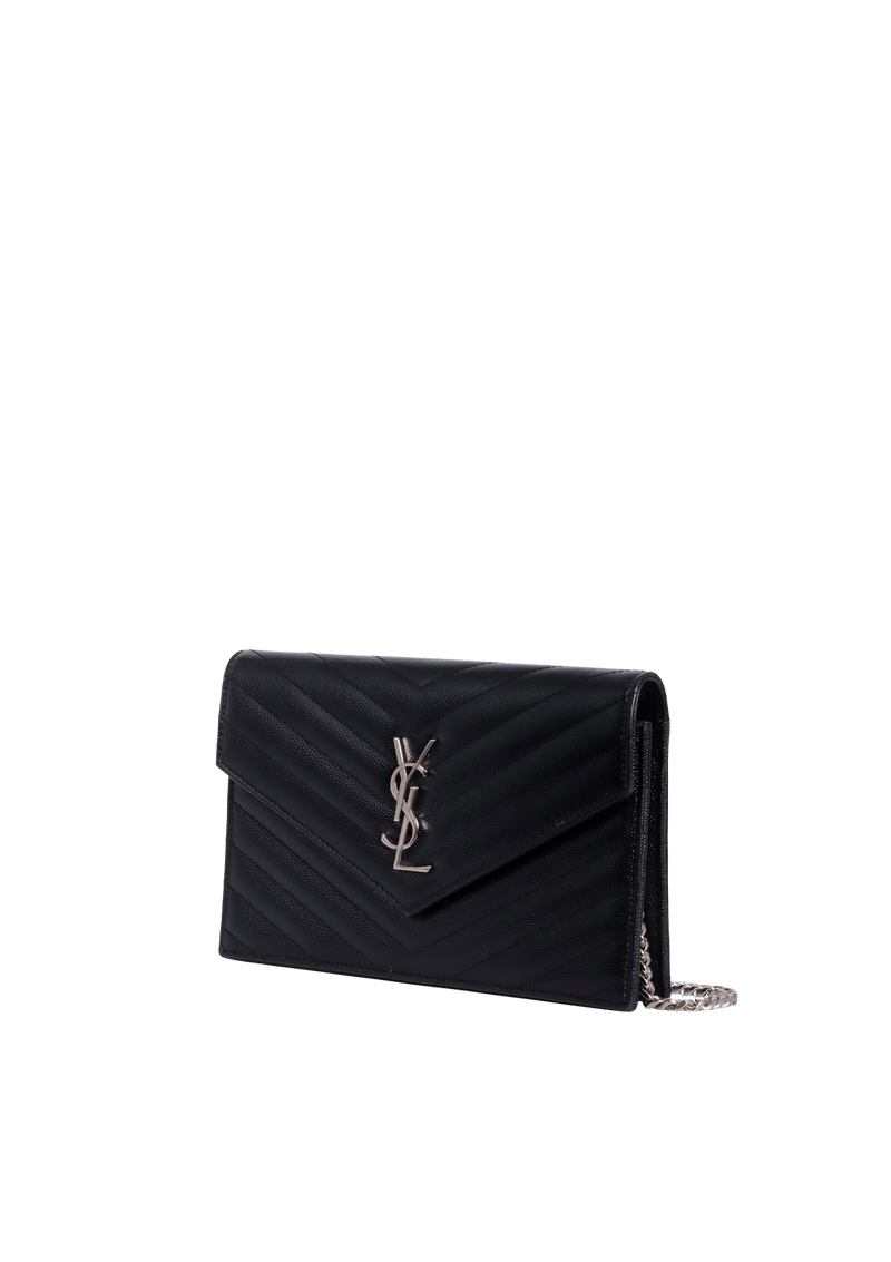 CASSANDRE ENVELOPE MATELASSÉ CHAIN WALLET