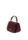 LEATHET TOP HANDLE BAG