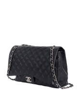 MAXI CLASSIC DOUBLE FLAP CAVIAR