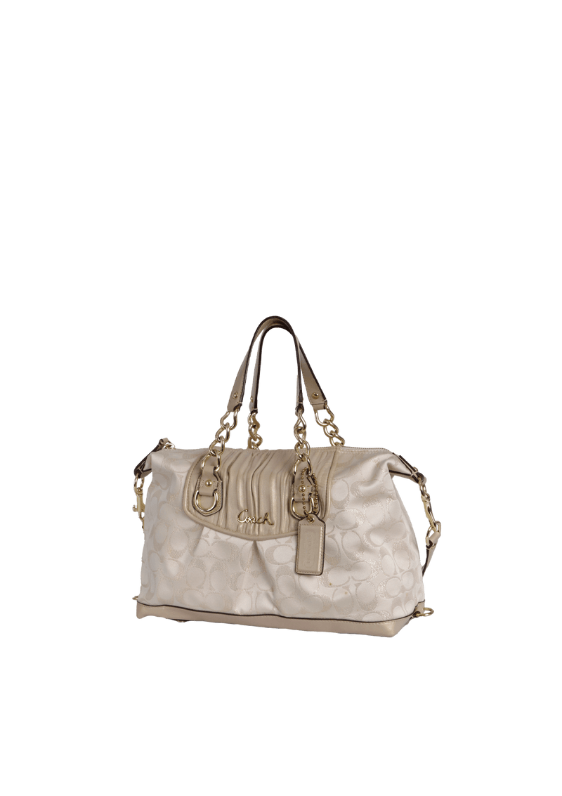 SIGNATURE ASHLEY SATCHEL BAG