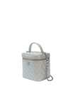 IRIDESCENT SMALL TOP HANDLE VANITY CASE
