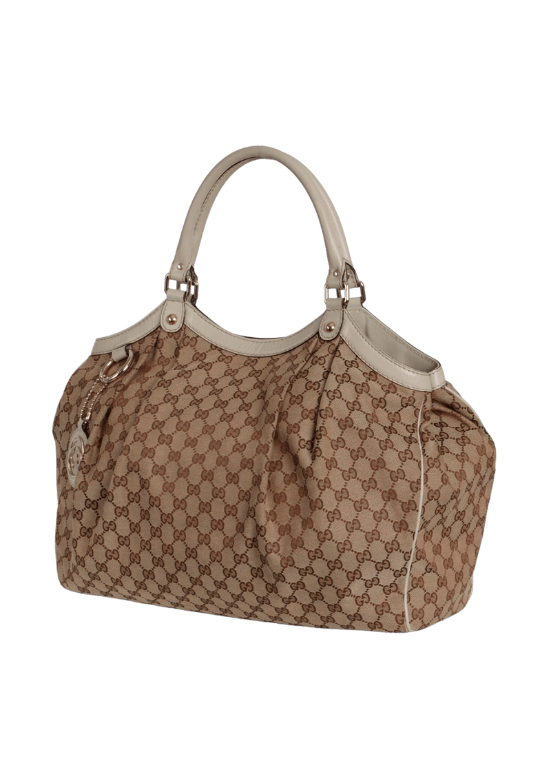 LARGE GG CANVAS SUKEY BAG