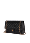 MEDIUM CLASSIC DOUBLE FLAP CAVIAR