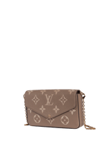 MONOGRAM GIANT EMPREINTE POCHETTE FÉLICIE