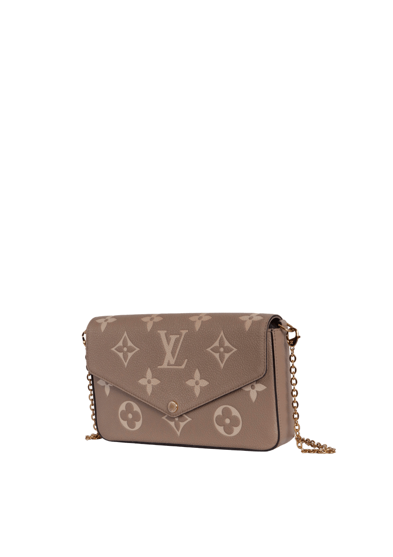 MONOGRAM GIANT EMPREINTE POCHETTE FÉLICIE