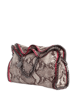 ALTER-PYTHON FALABELLA FOLD-OVER TOTE