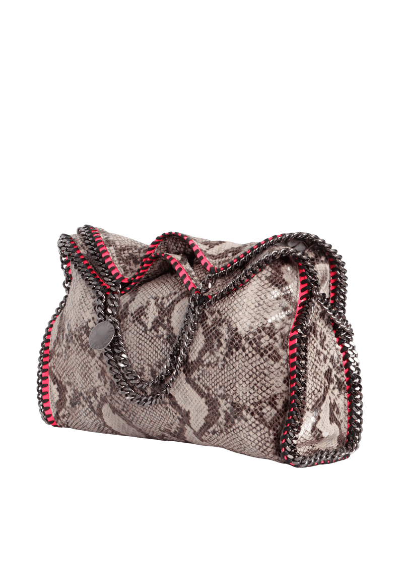 ALTER-PYTHON FALABELLA FOLD-OVER TOTE