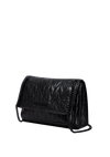 LEATHER FLAP BAG