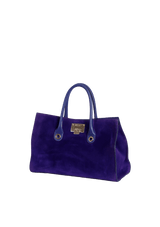 SUEDE RILEY TOTE BAG