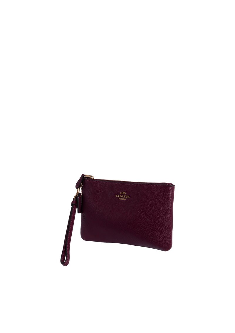 LEATHER WRISTLET