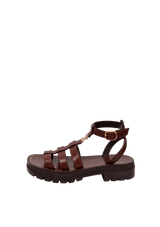 CLEA TRIOMPHE GLADIATOR SANDALS 38