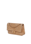 MEDIUM CLASSIC DOUBLE FLAP SUEDE CAVIAR