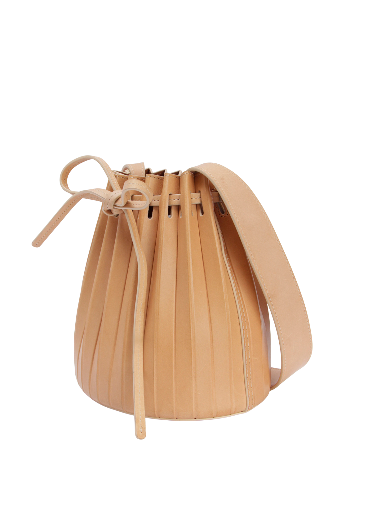 MINI PLEATED BUCKET BAG