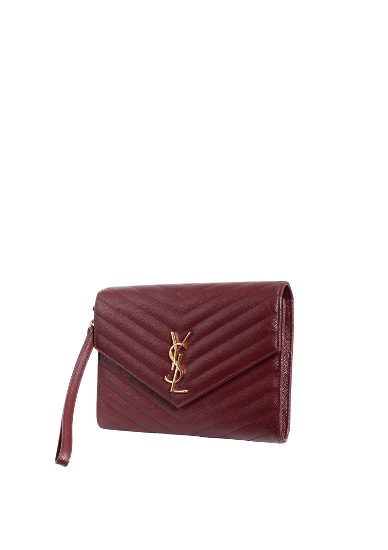 CASSANDRE MATELASSÉ FLAP POUCH