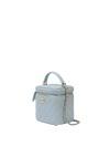 IRIDESCENT SMALL TOP HANDLE VANITY CASE