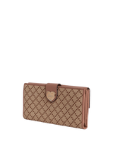 GG CANVAS HEART CONTINENTAL WALLET