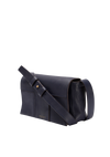 LEATHER BLOCK T SHOULDER BAG