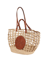 STRAW BASKET TOTE