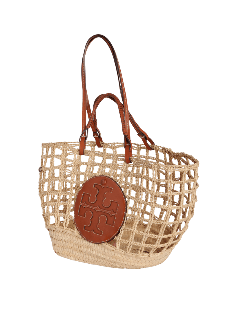 STRAW BASKET TOTE