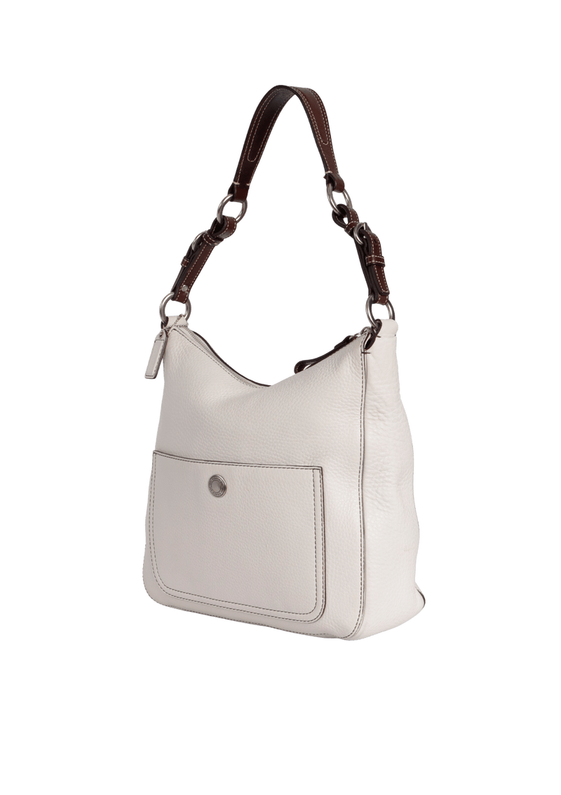 LEATHER HOBO BAG