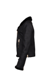 LEATHER BIKER JACKET 36